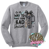 BAD DECISIONS GLITTER