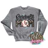 BASEBALL MOM LEOPARD