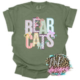 BEARCATS FAUX EMBROIDERY