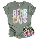 BEARCATS FAUX EMBROIDERY