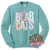 BEARCATS FAUX EMBROIDERY