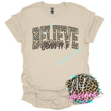 BELIEVE LEOPARD