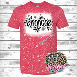 BRONCOS CHECKERED STARS