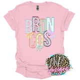 BRONCOS FAUX EMBROIDERY