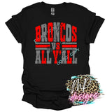 BRONCOS VS ALL Y'ALL