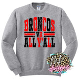 BRONCOS VS ALL Y'ALL