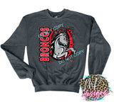 BRONCOS LOGO LEOPARD