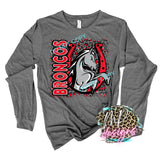 BRONCOS LOGO LEOPARD