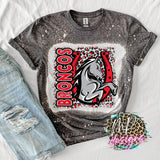 BRONCOS LOGO LEOPARD