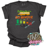 BUS MONITOR BATTERY LIFE