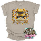 BUS MONITOR SUNFLOWERS