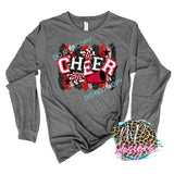 CHEER BRUSHSTROKE RED