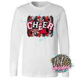 CHEER BRUSHSTROKE RED