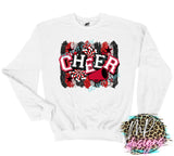 CHEER BRUSHSTROKE RED