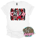 CHEER BRUSHSTROKE RED