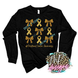 CHILDHOOD CANCER COQUETTE