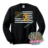 CHILDHOOD CANCER AWARENESS FLAG