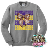 CRUSADERS FOOTBALL BOW