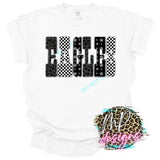 EAGLES CHECKERED AND STARS