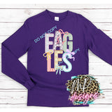 EAGLES FAUX EMBROIDERY