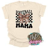FOOTBALL MAMA CHECKERED
