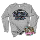 FOOTBALL MAMA FAUX RHINESTONE