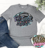 FOOTBALL MAMA FAUX RHINESTONE