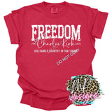 FREEDOM DISTRESSED