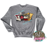 HERE FOR THE HALFTIME SHOW RED