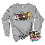 HERE FOR THE HALFTIME SHOW RED