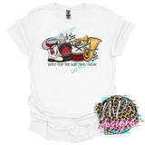 HERE FOR THE HALFTIME SHOW RED