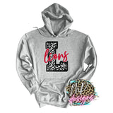 LIONS L LEOPARD RED LONG SLEEVE/SWEATSHIRT