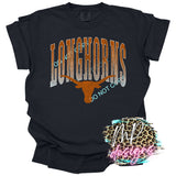 LONGHORNS DISTRESSED