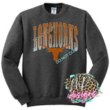 LONGHORNS DISTRESSED