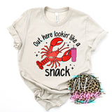 CRAWFISH LOOKIN LIKE A SNACK