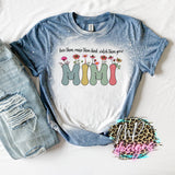 LOVE THEM RAISE THEM WATCH THEM GROW BLEACHED T-SHIRT