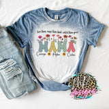 LOVE THEM RAISE THEM WATCH THEM GROW BLEACHED T-SHIRT