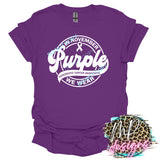 WE WEAR PURPLE