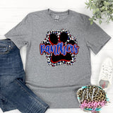 PANTHERS PAW RED T-SHIRT