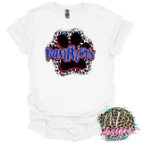 PANTHERS PAW RED T-SHIRT