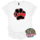LIONS PAW RED T-SHIRT