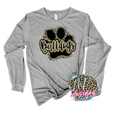 BULLDOGS PAW GOLD LONG SLEEVE/SWEATSHIRT