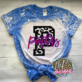 PANTHERS P LEOPARD RED T-SHIRT