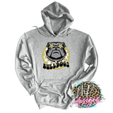 BULLDOGS PREPPY MASCOT GOLD LONG SLEEVE/SWEATSHIRT