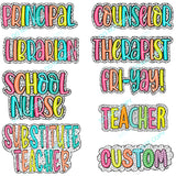 TEACHERS - STAFF DALMATIAN