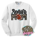 SENIOR MOM FOOTBALL LEOPARD