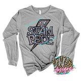 STAMPEDE BOLT FAUX RHINESTONE