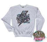 STAMPEDE BOLT FAUX RHINESTONE