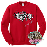 TIGERS CHECKERED STARS