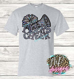 TIGERS CHEER FAUX RHINESTONE